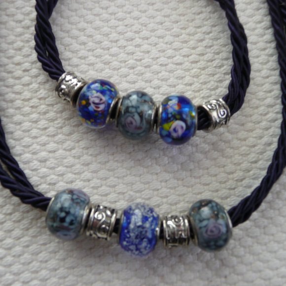 Cord belt, bracelet & necklace - Picture 3 of 8